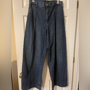 Banana Republic high-rise relaxed wide leg jean